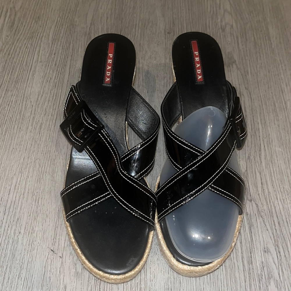 Like new Prada wedges
